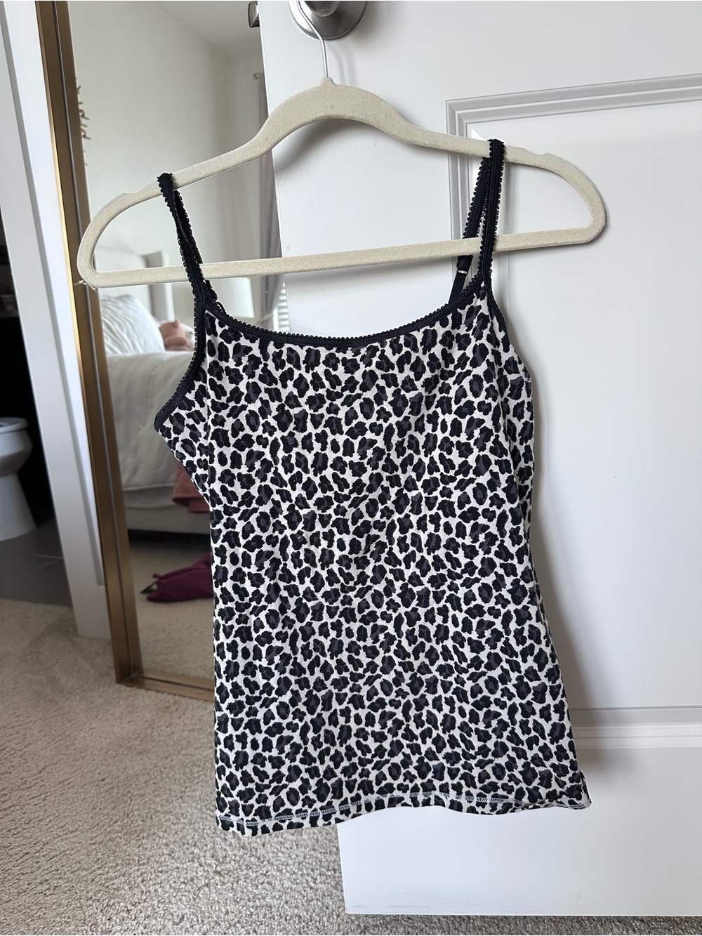 Express Sexy Basic Bra Leopard Cami